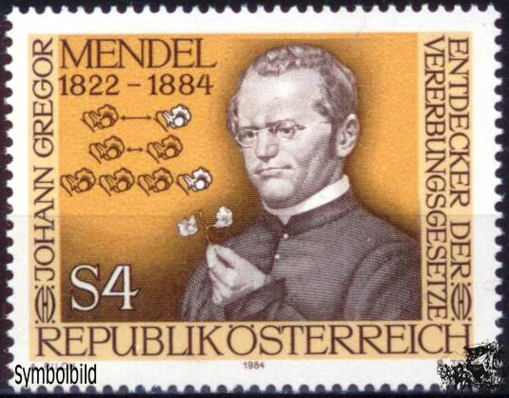 Österreich 1984 **, S 4,00 - Mendel Österreich 1984 **, S 4,00 - Mendel