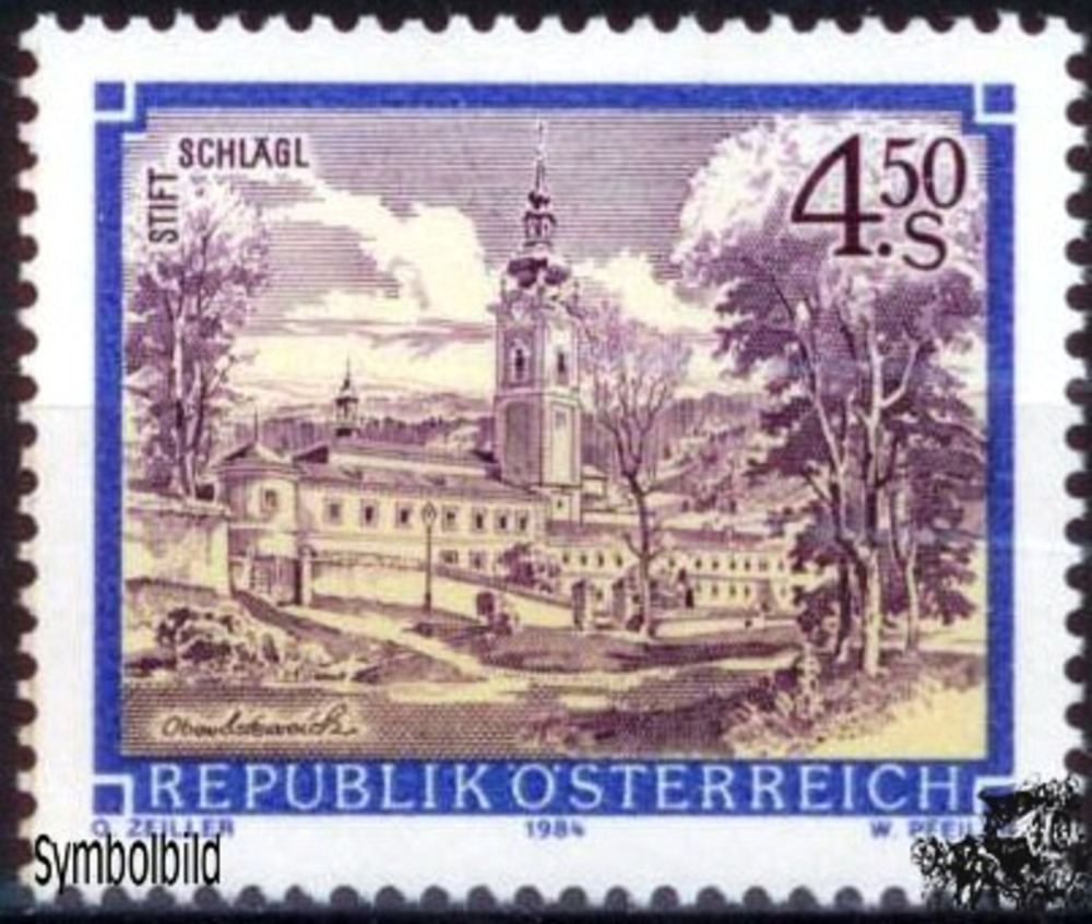 Österreich ** 1984 , S 4.50 Stifte und Klöster Österreich ** 1984 , S 4.50 Stifte und Klöster