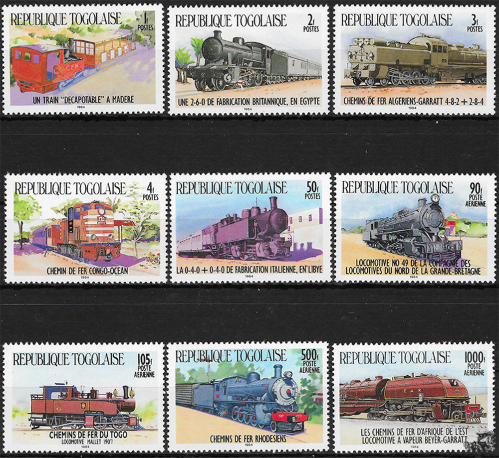 Togo 1984 ** - Lokomotiven