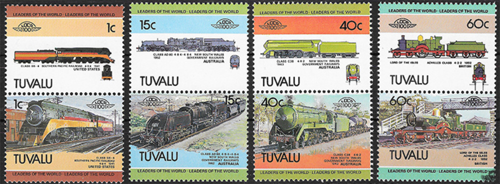 Tuvalu 1984 ** - Lokomotiven, Klasse GS-4