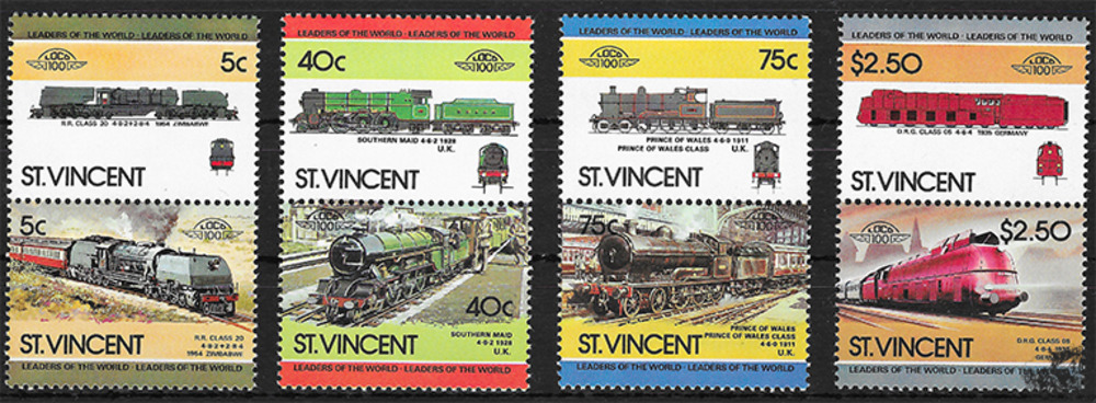 St.Vincent 1984 ** - Lokomotiven 