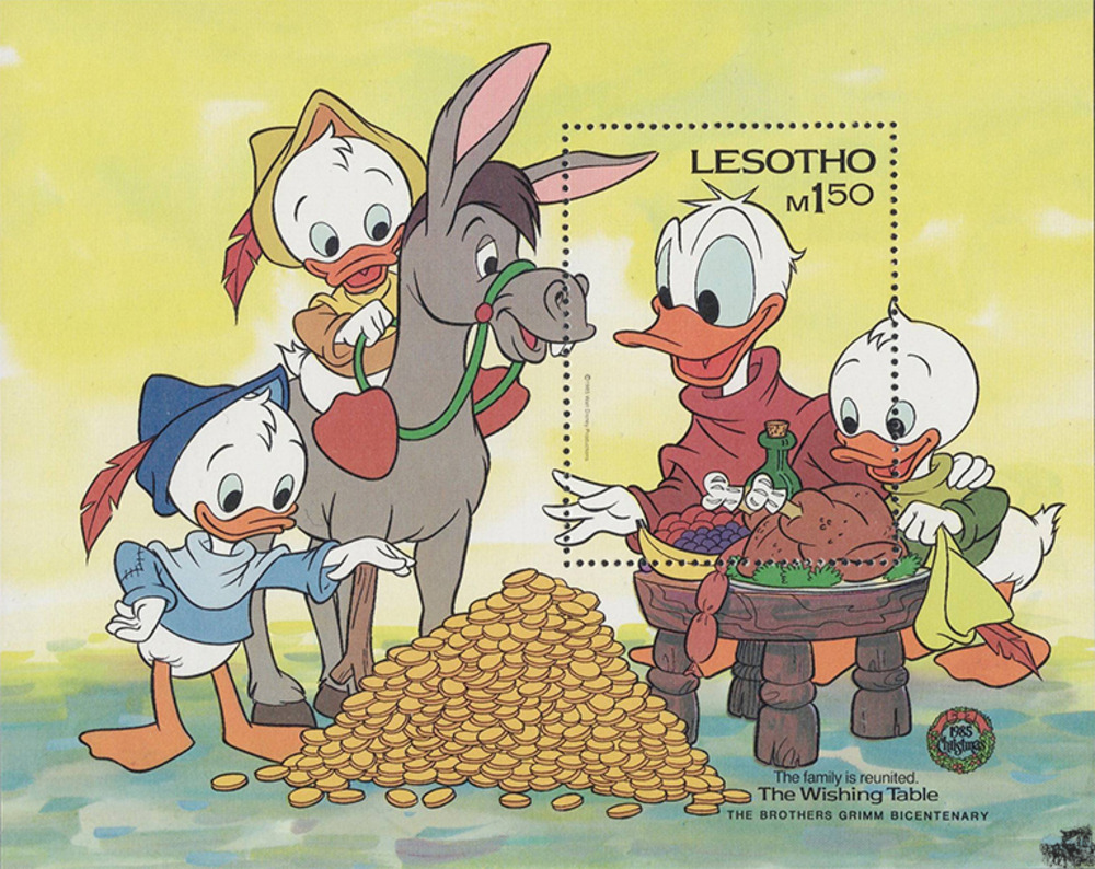 Disneyblock 1985 Lesotho Disneyblock 1985 Lesotho