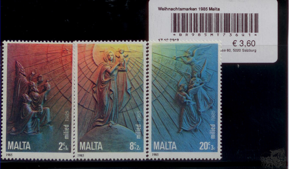 Weihnachtsmarken 1985 Malta Weihnachtsmarken 1985 Malta