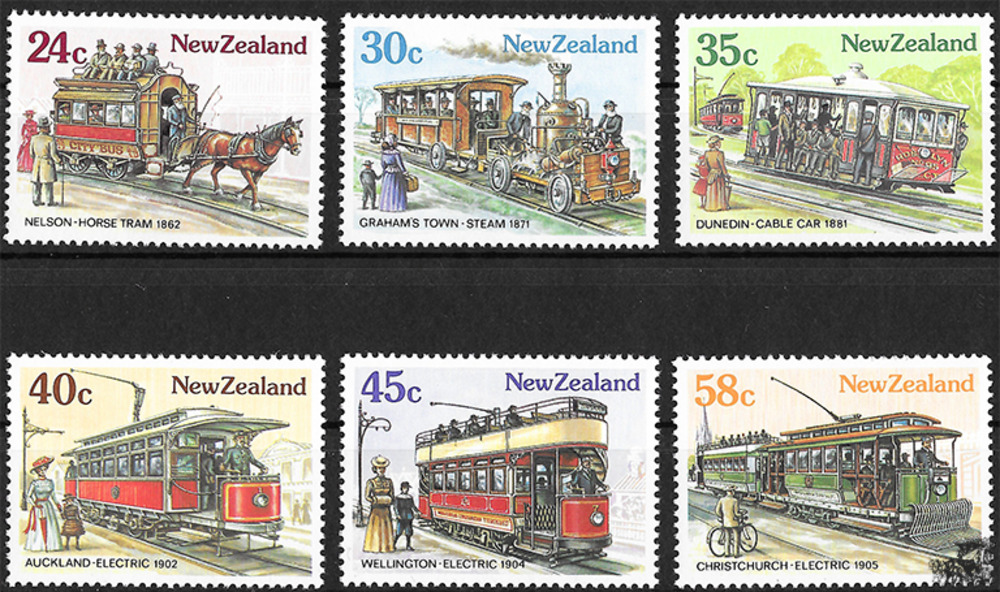 Neuseeland 1985 ** - Historische Straßenbahnen