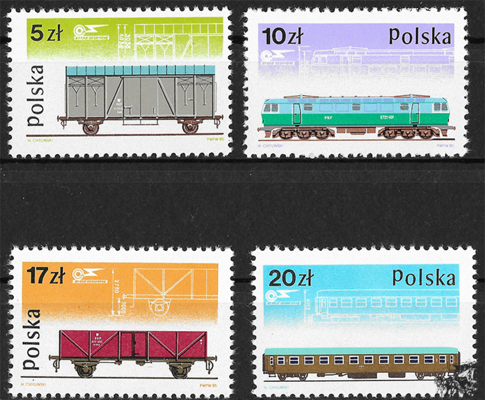 Polen 1985 ** - 40 Jahre Lokomotiven- und Waggonfabrik PAFAWAG, Breslau (Wrocław)