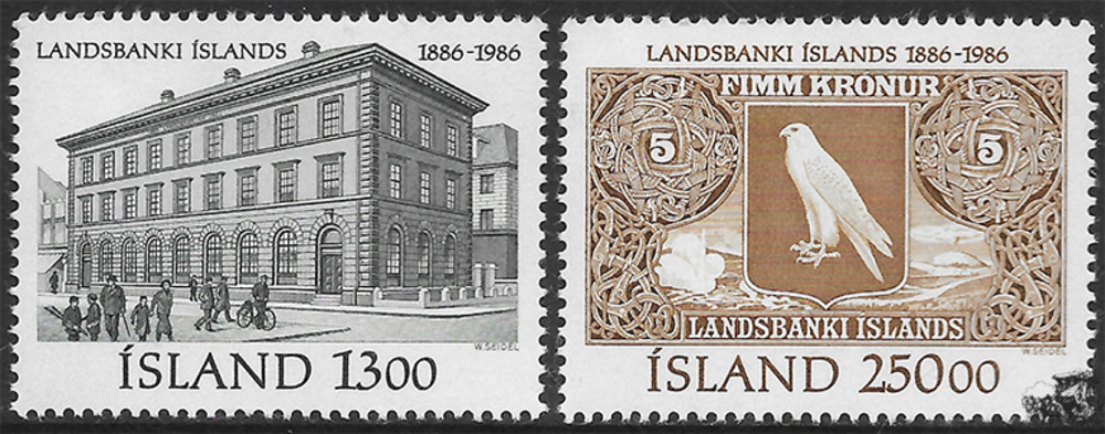 Island 1986 ** -  100 Jahre Isländische Landesbank