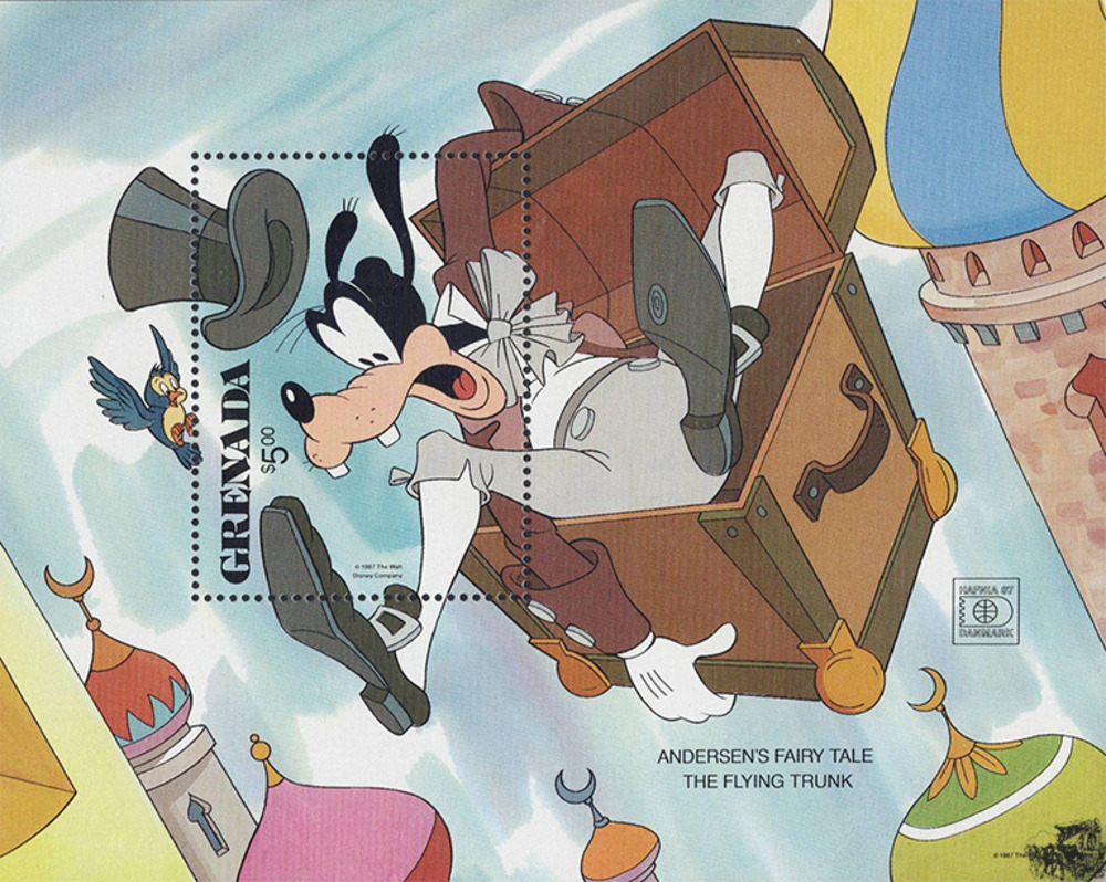 Grenada 1987 ** - Disneyblock, Der fliegende Koffer