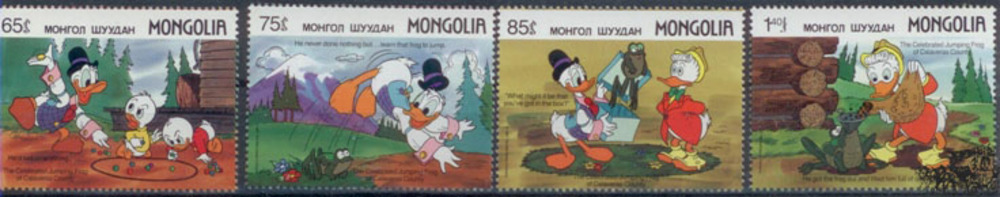 Disneymarken 1987 Mongolei Disneymarken 1987 Mongolei