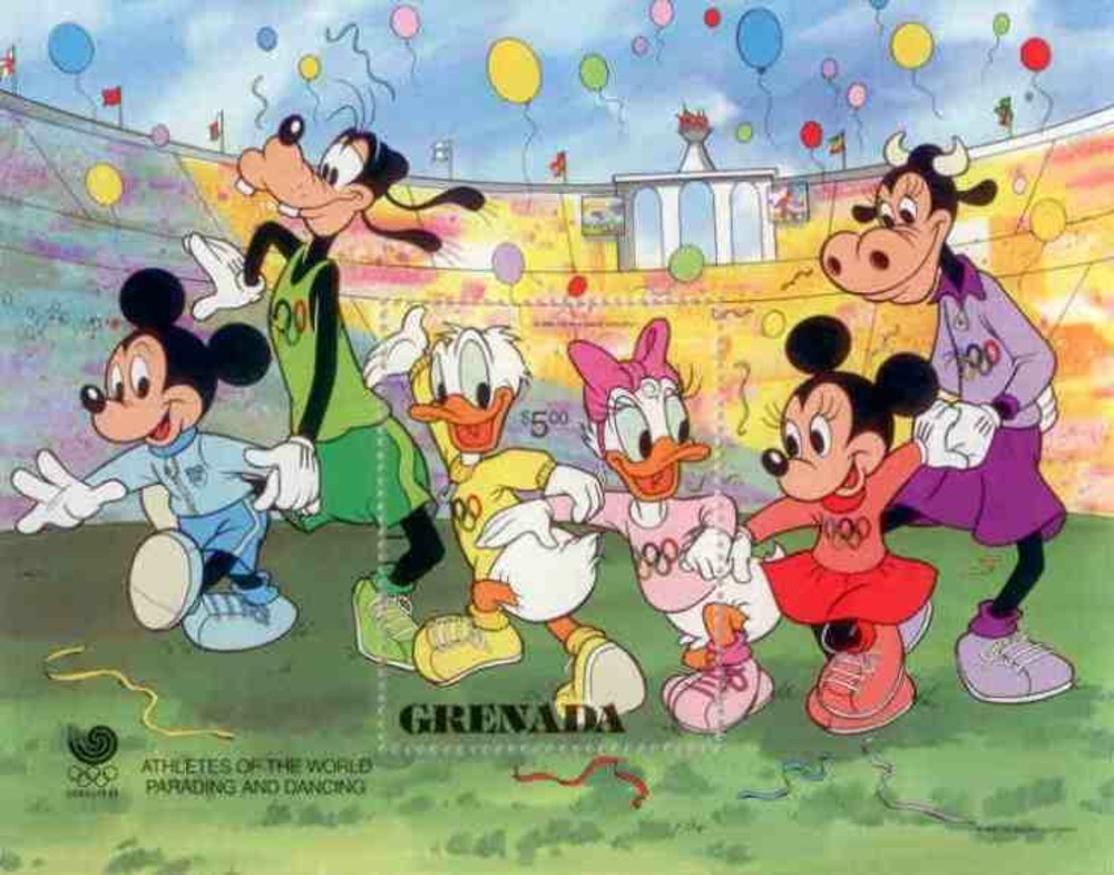 Disneyblock 1988 Grenada Disneyblock 1988 Grenada