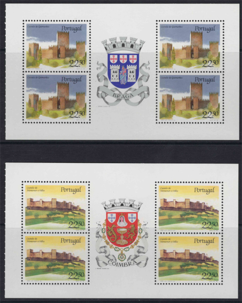 Sonderbuch - Castelos de Portugal 1988 Sonderbuch - Castelos de Portugal 1988