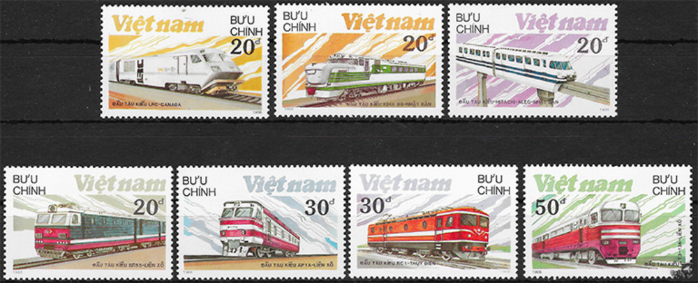 Vietnam 1988 ** - Lokomotiven