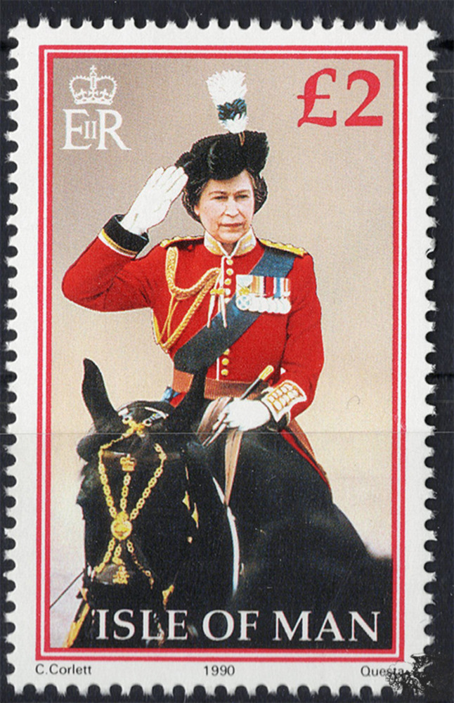 Isle of Man 1990 ** - Königin Elisabeth II