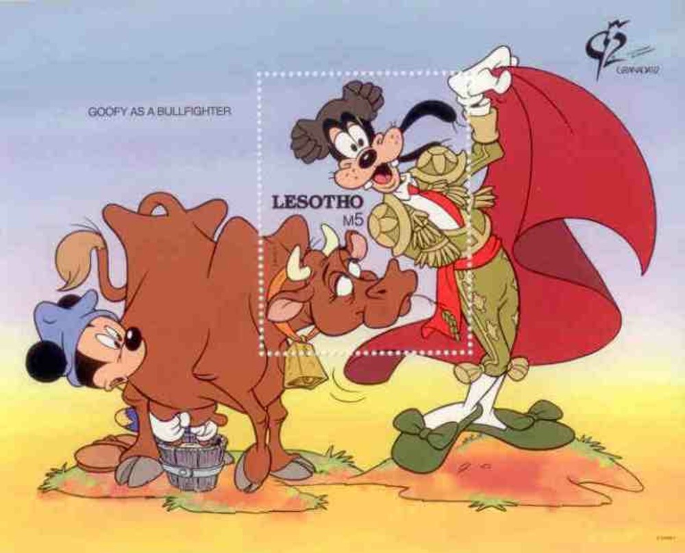 Disneyblock 1990 Lesotho Disneyblock 1990 Lesotho