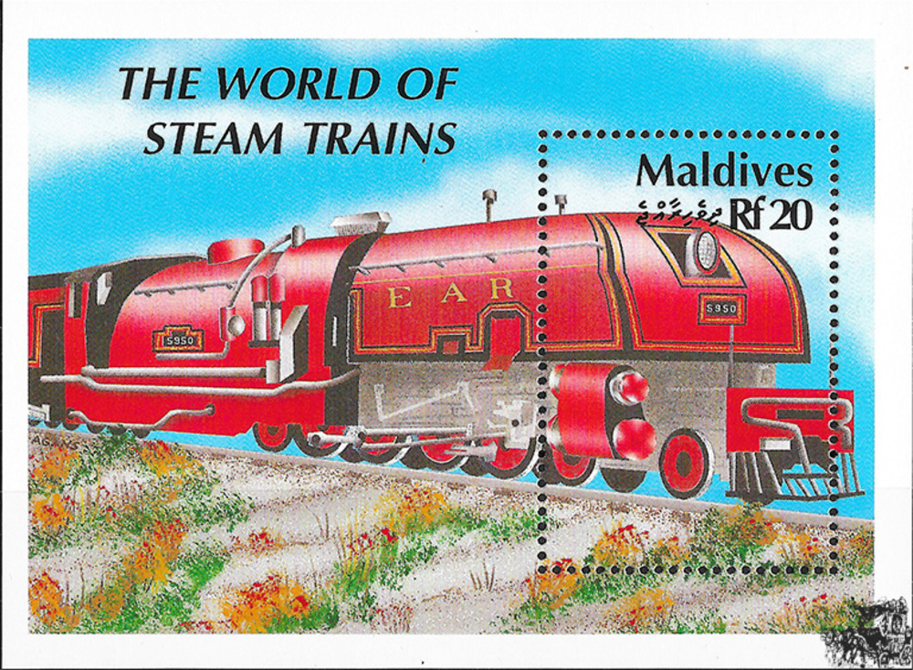 Malediven 1990 ** - East African Railways 5950