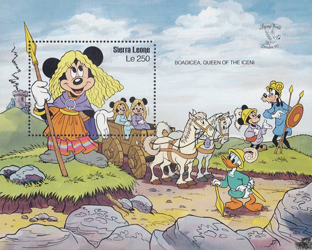 Disneyblock 1990 Sierra Leone Disneyblock 1990 Sierra Leone