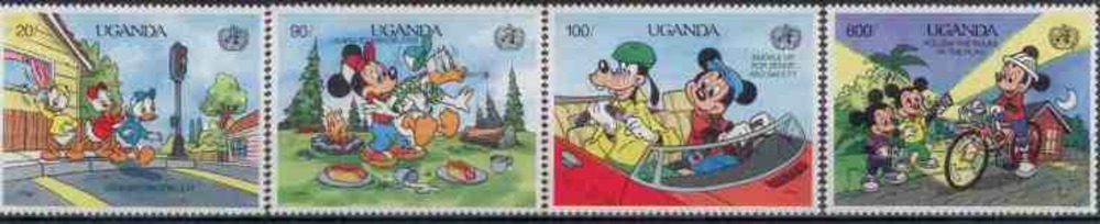 Disneymarken 1990 Uganda Disneymarken 1990 Uganda