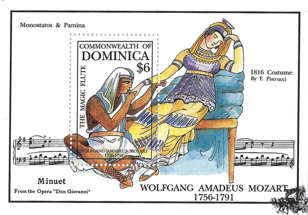 Dominica ** 1991 - 200. Todestag Mozart