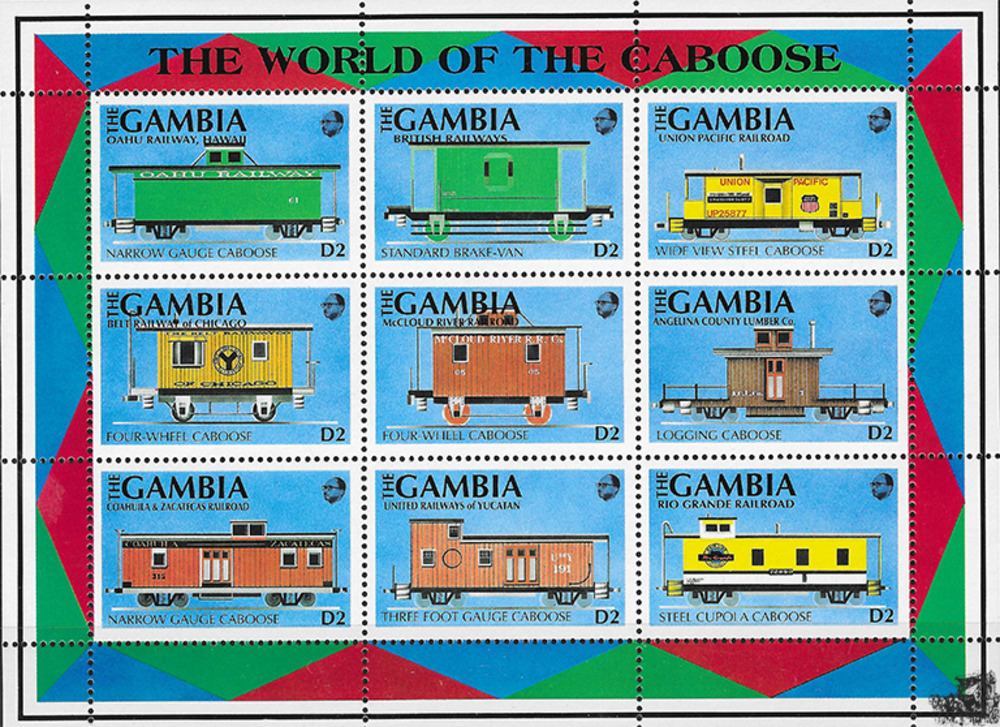 Gambia 1991 ** - Güterzugbegleitwagen