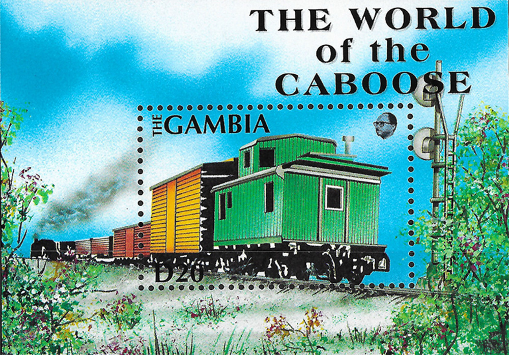 Gambia 1991 ** - Grüner Bremswagen