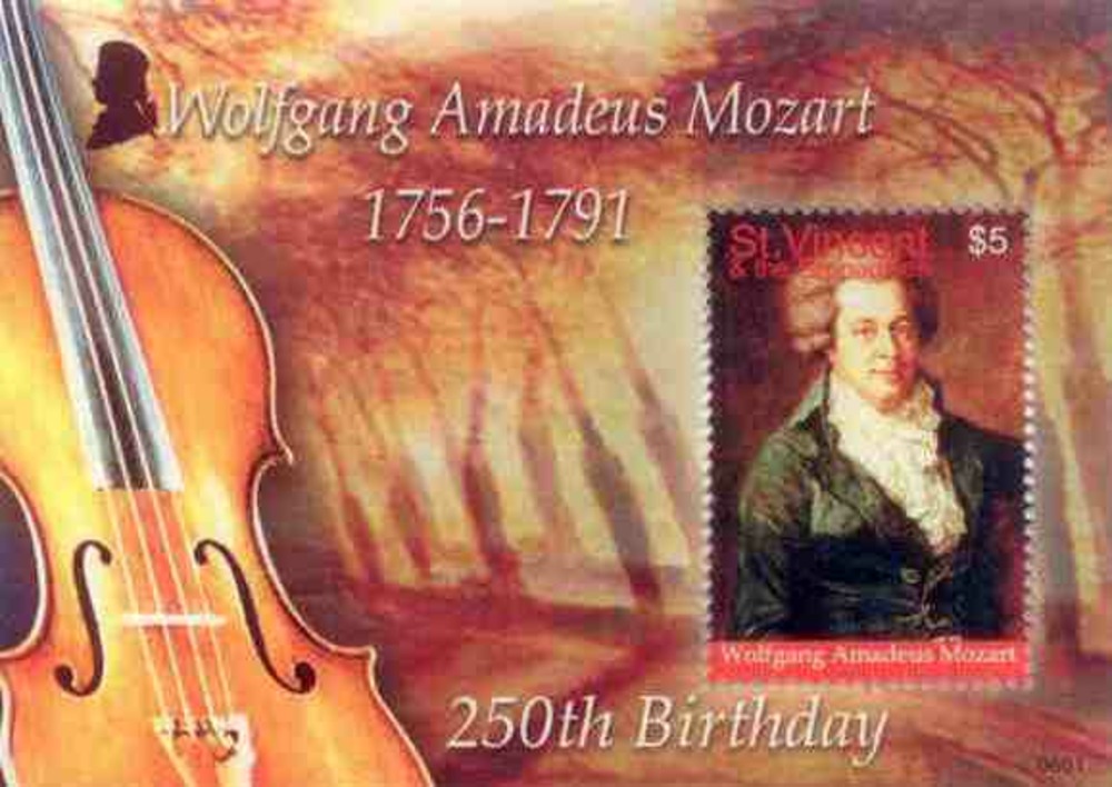 St.Vincent-Bequia 2006 ** - 250. Geburtstag von W.A.Mozart 
