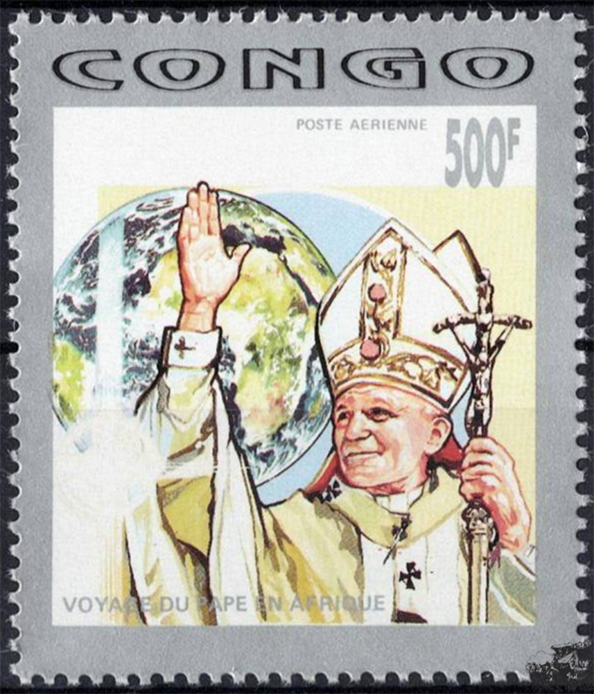 Kongo 1992 ** - Papst Johannes Paul II.