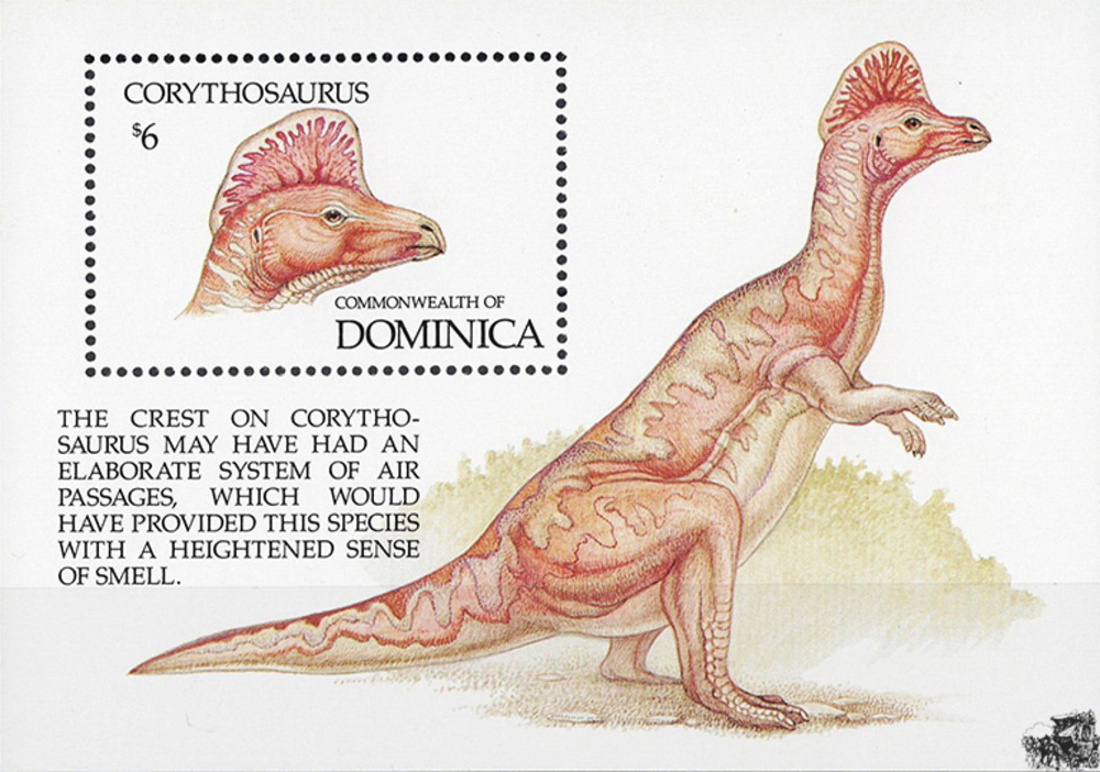 Dominica 1992 ** - Corythosaurus