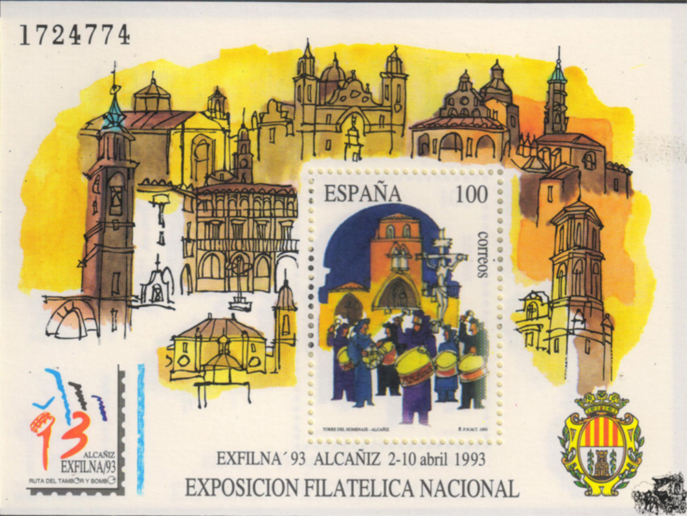 Spanien **,1993 - EXFILNA ’93 Spanien **,1993 - EXFILNA ’93
