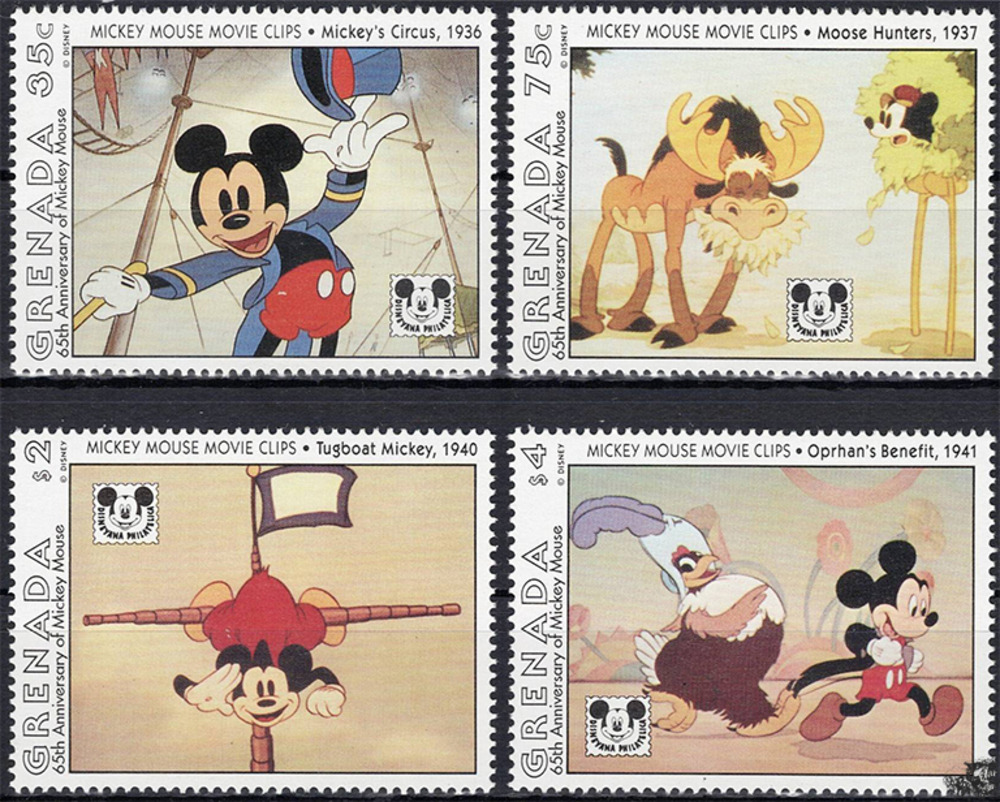 Grenada 1993 ** - Disney Kurzserie, Mickey’s Circus