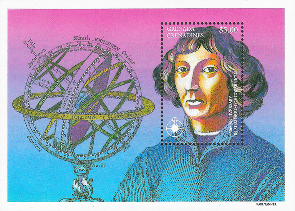 Grenada-Grenadines 1993 ** - 450. Todestag von Nikolaus Kopernikus