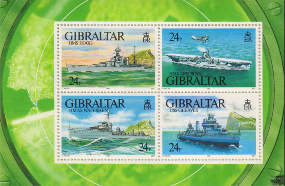 Kriegsschiffe ** 1993, Gibraltar Kriegsschiffe ** 1993, Gibraltar
