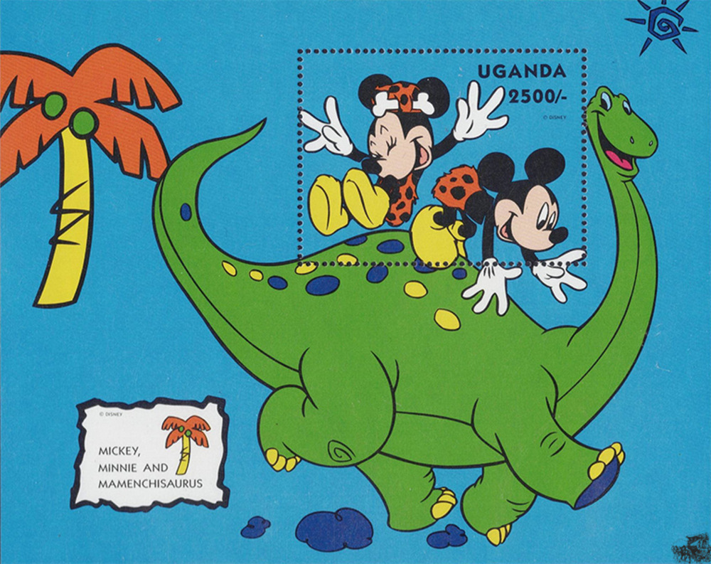 Uganda 1993 ** - Disneyblock, Micky & Minnie