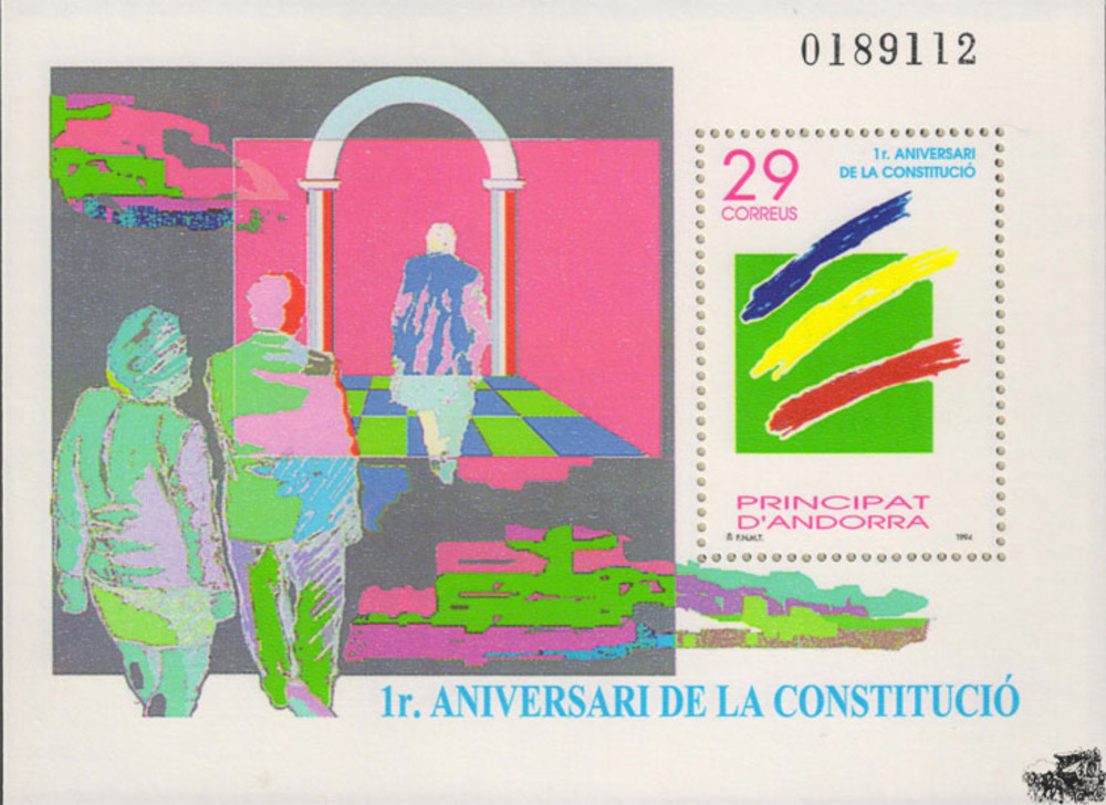 Verfassungsreferendums ** 1994 - Andorra span.