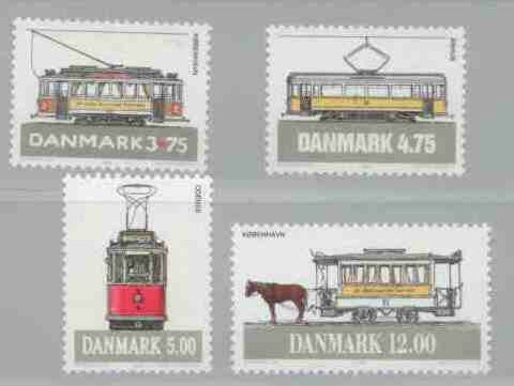 Eisenbahnmarken 1994 Dänemark Eisenbahnmarken 1994 Dänemark