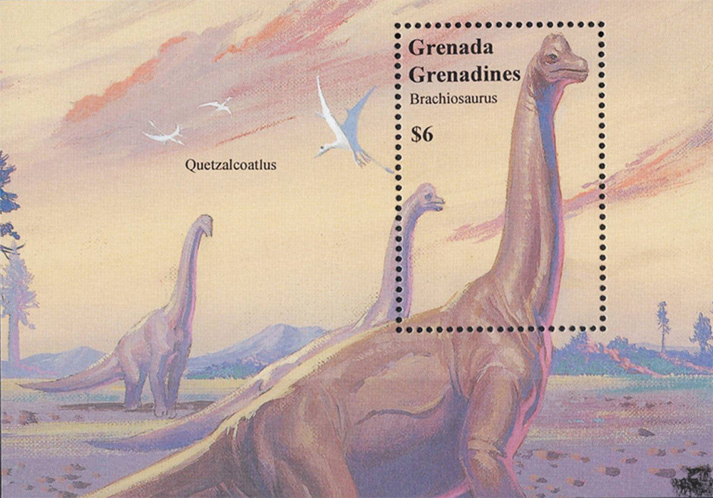 Grenada-Grenadines 1994 ** - Brachiosaurus
