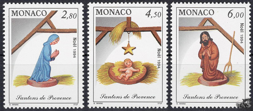 Monaco 1994 ** - Krippenfiguren 