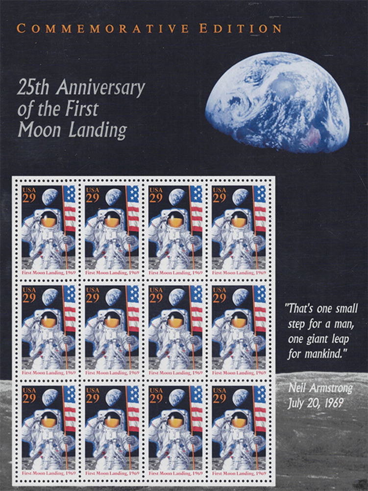 USA 1994 ** - 25. Jahrestag der ersten bemannten Mondlandung