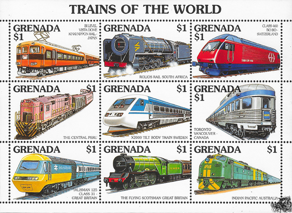 Grenada 1995 ** - Eisenbahnen