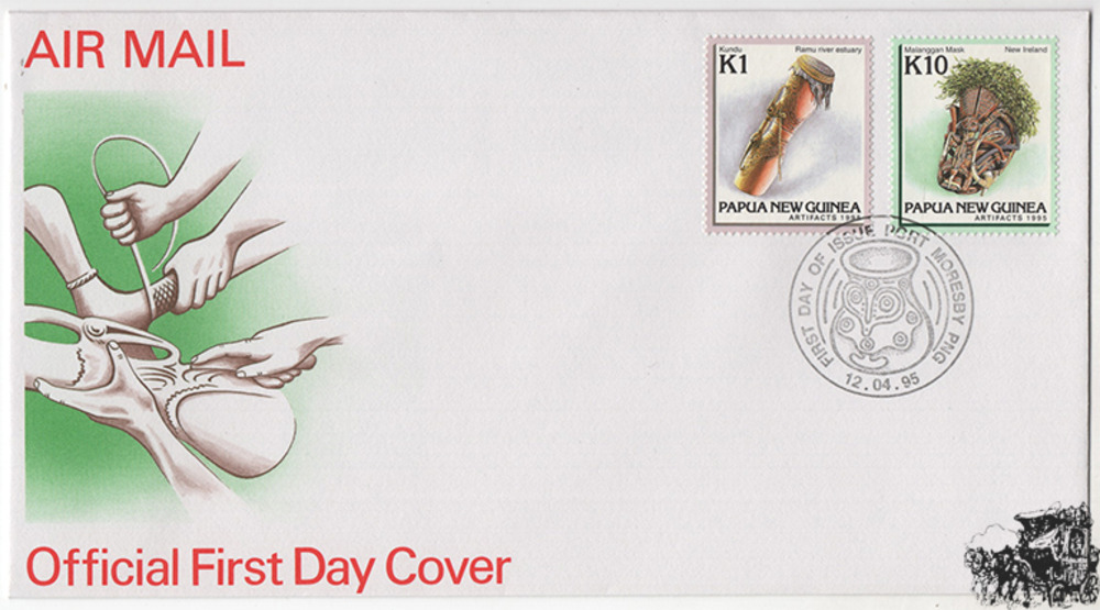 Papua-Neuguinea - Nr. 744-45 FDC Kunsthandwerk Papua-Neuguinea - Nr. 744-45 FDC Kunsthandwerk