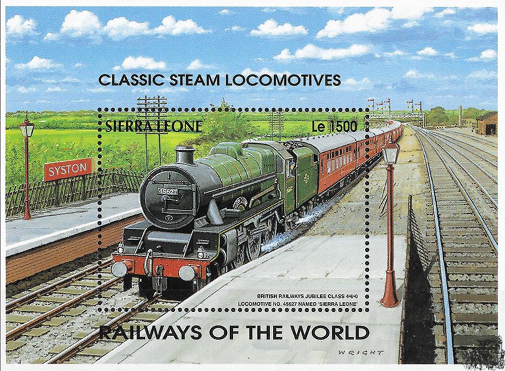 Sierra Leone 1995 ** - Lokomotive „Sierra Leone“, GB