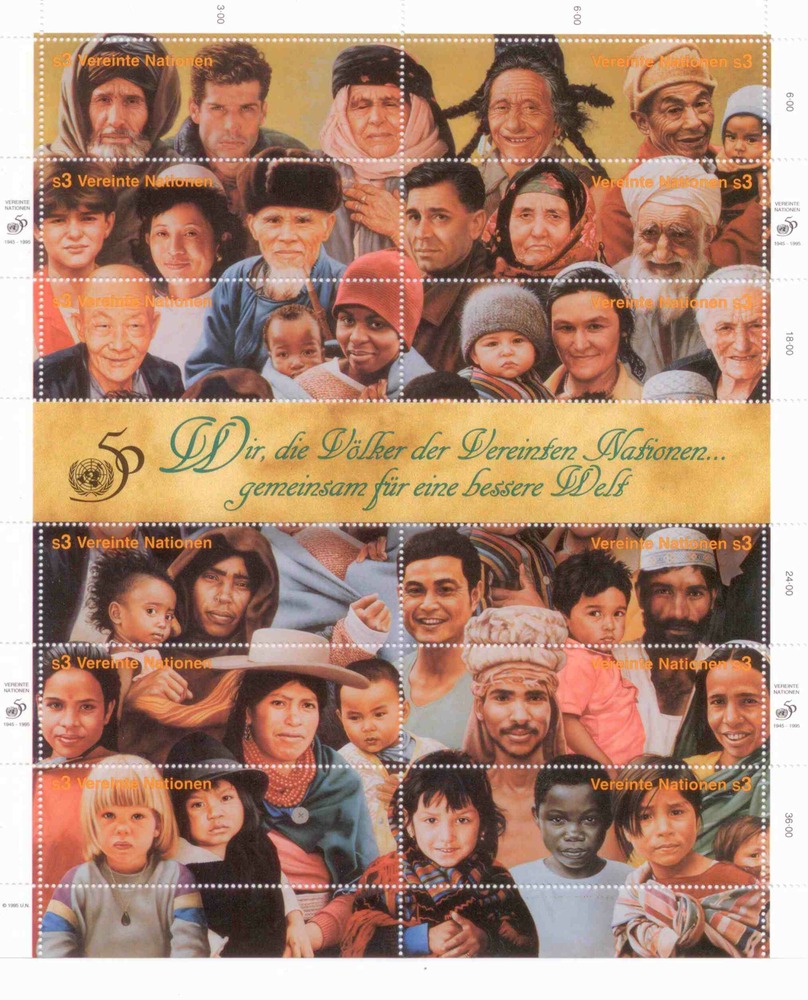 UNO Wien - ** , ATS 84,00 - 50 Jahre UNO (III)