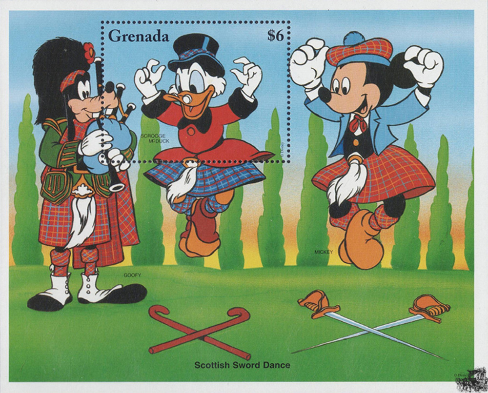 Grenada 1996 ** - Disneyblock, Donald