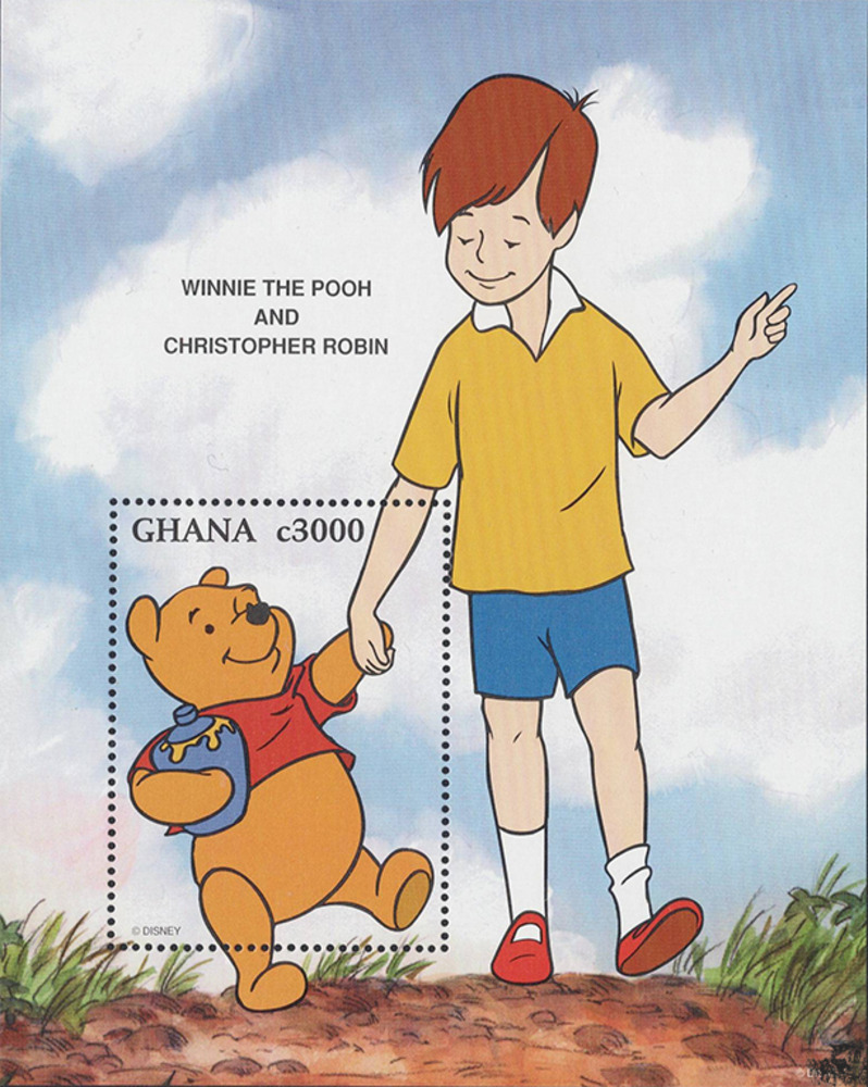 Ghana 1996 ** - Disneyblock, Winnie Pooh
