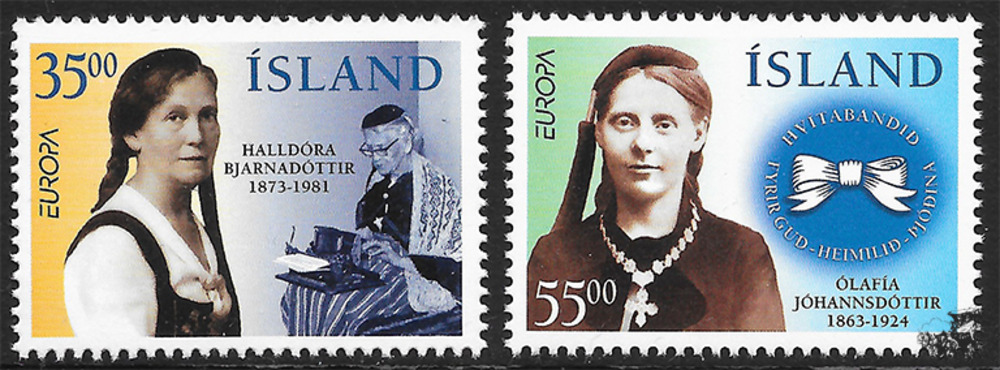 Island 1996 ** - Berühmte Frauen