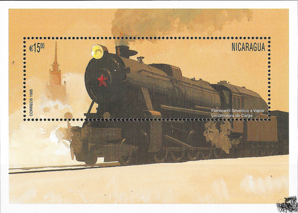 Nicaragua 1996 ** - Sowjetische Dampflok