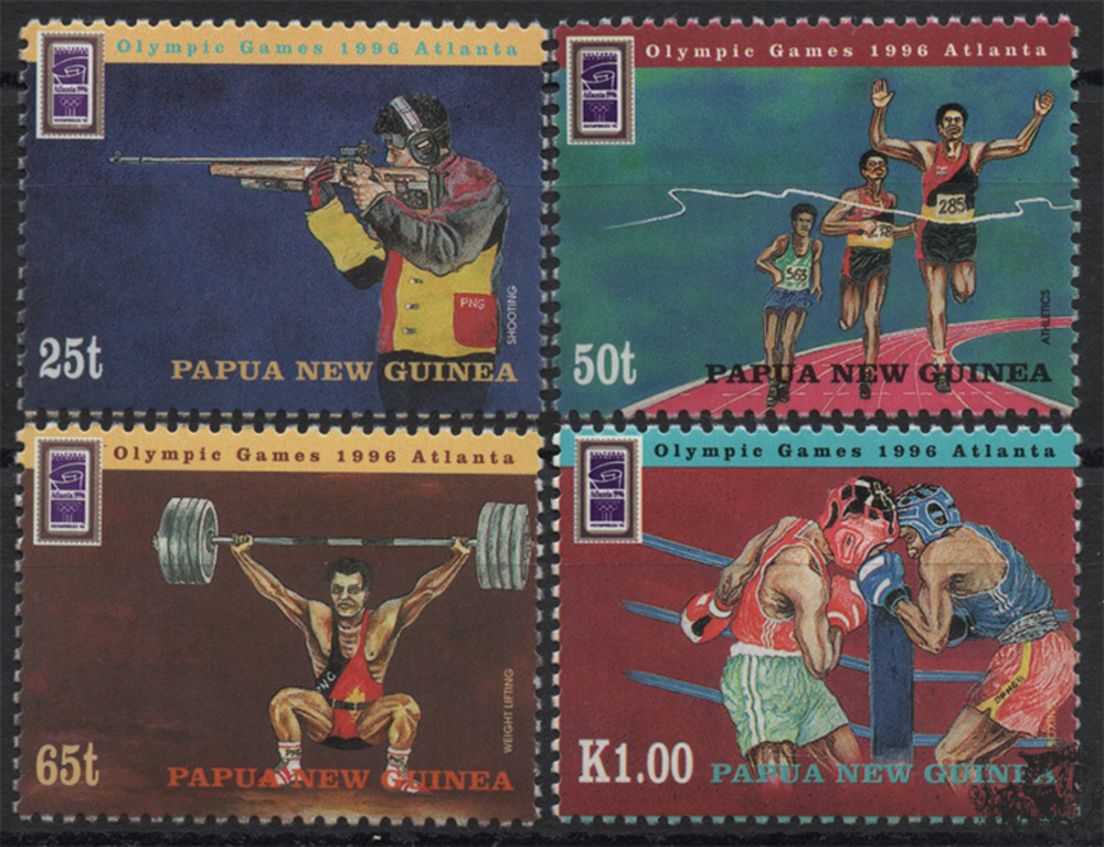 Papua-Neuguinea - Nr. 777-80 ** Olympische Sommerspiele