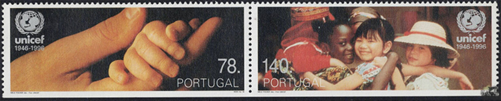 Portugal 1996 ** - 50 Jahre Kinderhilfswerk der Vereinten Nationen