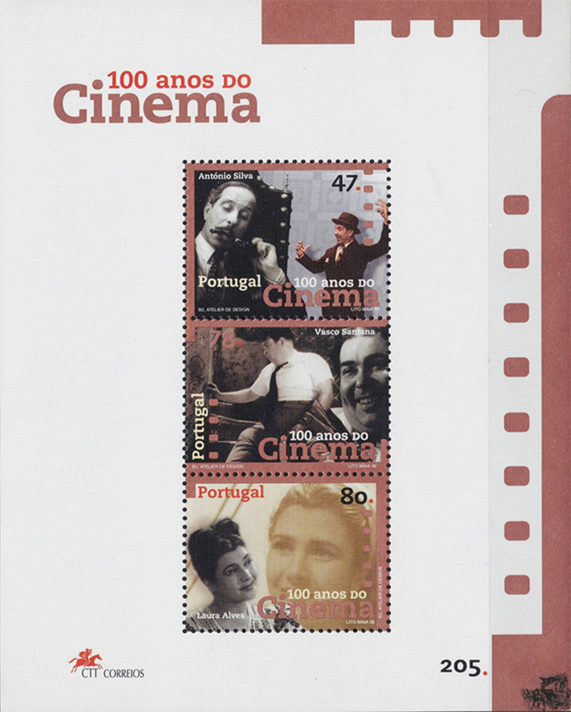 Portugal 1996 ** - 100 Jahre Kino in Portugal, Silva 