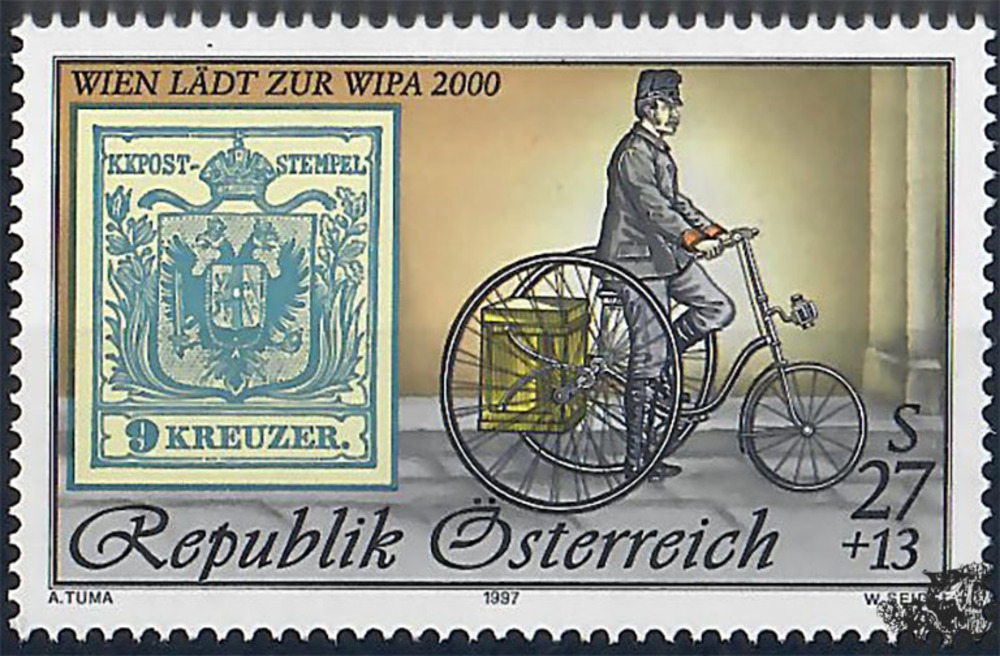 Österreich ** 1997 - 27+13 S - Wien lädt zur WIPA 2000 Österreich ** 1997 - 27+13 S - Wien lädt zur WIPA 2000