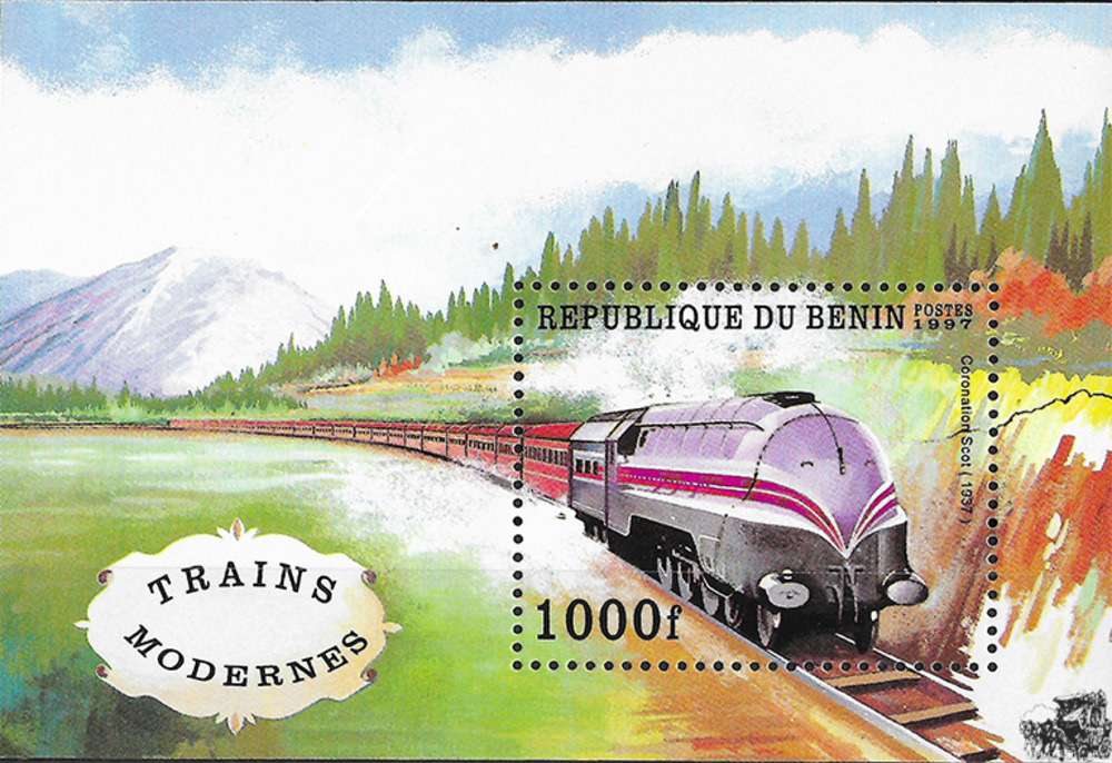 Benin 1997 ** - Lokomotiven