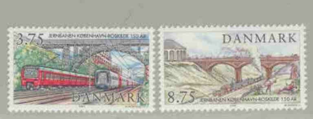 Eisenbahnwerte 1997 Dänemark Eisenbahnwerte 1997 Dänemark